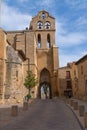 Laguardia San Juan tower historic building in beautiful hilltop town Rioja Alavesa region Spain