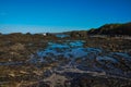 San Juanillo beach on both sides, Nicoya Peninsula, Costa Rica