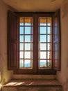 San Leo - Window of the Fortress Royalty Free Stock Photo