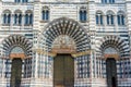 San Lorenzo cathedral of Genova. Liguria, Italy.