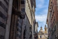 San Lorenzo cathedral Santi Ambrogio church of Genova. Liguria,