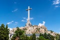 The cross of the Valle de Los Caidos or The Valley of the Fallen monument