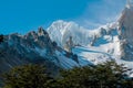 San Lorenzo mountain in Patagonia, Chile