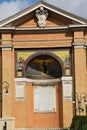 San Lorenzo in Palatio ad Sancta Sanctorum on Piazza di Porta San Giovanni in Rome, Italy