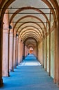 San Luca arcade in Bologna, Italy Royalty Free Stock Photo