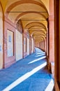 San Luca arcade in Bologna, Italy Royalty Free Stock Photo