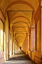 San Luca arcade in Bologna, Italy Royalty Free Stock Photo