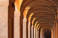 San Luca arcade in Bologna, Italy