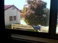 San Luis Obispo, California Amtrak Signage from Train