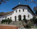 San Luis Obispo de Tolosa Mission Church ,1772, in San Luis Obispo, California. One of 21 missions established by Spanish Empire. Royalty Free Stock Photo