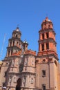 San luis potosi cathedral, mexico X Royalty Free Stock Photo