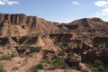 San Luis province of Argentina, Sierra de las Quijadas National Park with remains of dinosaurs, pterosaurs and winged lizards, Royalty Free Stock Photo