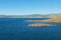 San Luis Reservoir Royalty Free Stock Photo