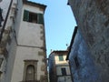 San Marcello Pistoiese, province of Pistoia, Tuscany, Italy. Historical center of the town Royalty Free Stock Photo