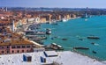 San Marco Basin Boats Neighborhoods Venice Italy