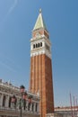 San Marco Campanile of St Mark cathedral.