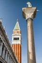 San Marco campanile in Venice, Italy