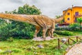 Diplodocus dinosaur inside a dino park in southern Italy