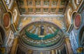 Basilica of San Marco near Venezia Palace and Campidoglio in Rome, Italy. Royalty Free Stock Photo