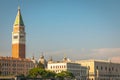 San Marco square and campanile bell tower, Venice, Italy Royalty Free Stock Photo