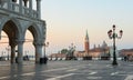 San Marco square in Venice Royalty Free Stock Photo