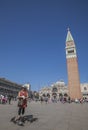 San Marco Square, Venice, Italy. Royalty Free Stock Photo