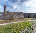 San Marcos Castle in St. Augustine, Florida, Ancient fort Royalty Free Stock Photo