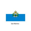 San Marino national flag.