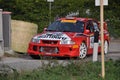 MITSUBISHI LANCER EVO VI 2000 in old racing car rally THE LEGEND 2017 Royalty Free Stock Photo