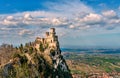 San Marino republic, Italy. Rocca della Guaita, medieval castle