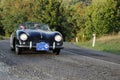 PORSCHE CARRERERA PRE A SPEEDSTER 1955 in coppa nuvolari old racing car Royalty Free Stock Photo