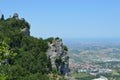 San-Marino tower Royalty Free Stock Photo