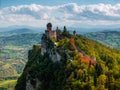 San Marino tower. Italy Royalty Free Stock Photo