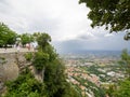 San Marino view from atop Mount Titan