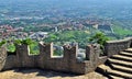 San Marino view Royalty Free Stock Photo