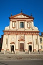 San Michele Arcangelo church christian christianity view facade face panorama characteristic religion catholic italy italian