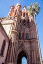San Miguel Allende pink church