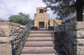 San Miguel Church in Santa Fe New Mexico, the oldest church structure built in the USA in 1610 AD