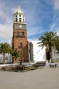 San Miguel Church, Lanzarote, Canary Islands Royalty Free Stock Photo