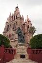 San Miguel de Allende church Guanajuato Mexico colonial city