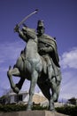 Photo taken by day Civic Plaza where is the statue of Miguel de Allende, in Guanajuato, San Miguel de Allende Mexico