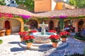 Mexico, Colorful buildings and streets of San Miguel de Allende in Zona Centro of historic city center