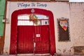 San Miguel de Allende, Mexico-3 December, 2018: Plaza de Toros in San Miguel de Allende, a famous bullfighting arena and tourist