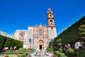 San Miguel de Allende, Mexico-3 December, 2018: Templo De San Francisco San Francisco Temple in historic city center of San