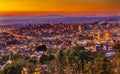 San Miguel de Allende Mexico Miramar Overlook Wide Evening