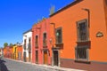 San miguel de allende street in guanajuato, mexico XXI Royalty Free Stock Photo