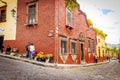 San MIguel de Allende Streets, Mexico Royalty Free Stock Photo