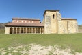 San Miguel de Escalada, LeÃÂ³n, Spain, front view. Royalty Free Stock Photo