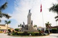 San Miguel de Piura, Piura : View of the monument to the hero Miguel Grau in the center of the city