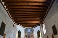 San Miguel Mission Chapel, the oldest church, in Santa Fe, New Mexico Royalty Free Stock Photo